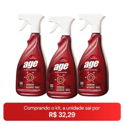 Multi Inseticida Tripla Ação - Spray 500ml – 3 Unidades